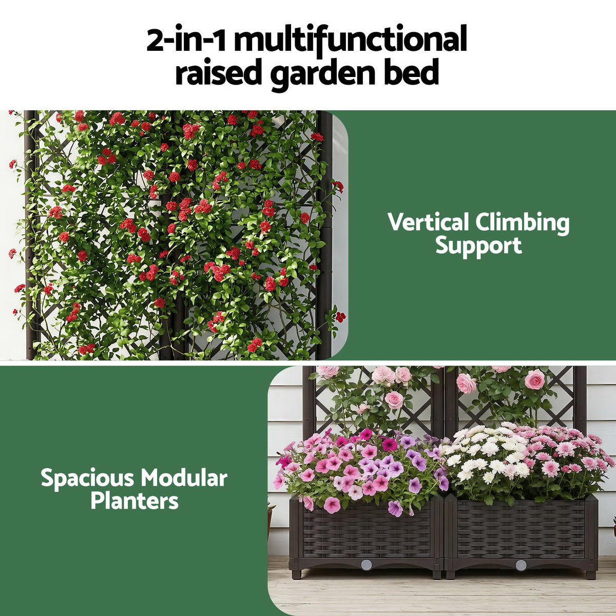 Green Fingers Raised Garden Bed